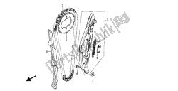 cadena de levas y tensor