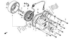 LEFT CRANKCASE COVER & GENERATOR