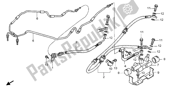 Tutte le parti per il Valvola Di Controllo Proporzionale del Honda CBR 1000F 1998