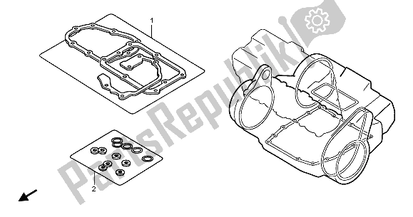 Todas las partes para Kit De Juntas Eop-2 B de Honda CBR 900 RR 2003