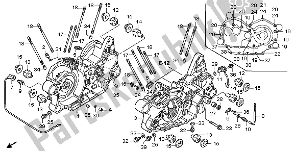 Wszystkie części do Korbowód Honda VTX 1800C1 2006