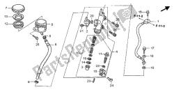 RR. BRAKE MASTER CYLINDER