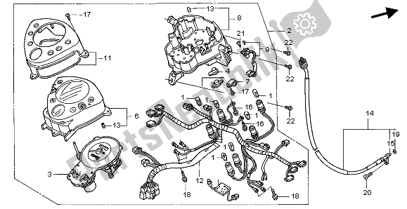 Wszystkie części do Metr Honda NES 150 2006