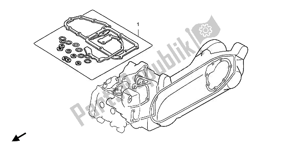 Todas las partes para Kit De Juntas Eop-2 B de Honda FJS 400 2011