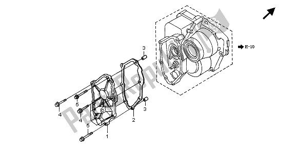 Wszystkie części do Os? Ona Zmiany Honda ST 1100A 1995