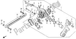 REAR BRAKE CALIPER