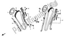 cadena de levas y tensor