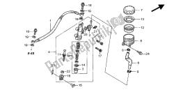 RR. BRAKE MASTER CYLINDER