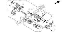 REAR BRAKE CALIPER