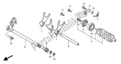 tambour de changement de vitesse