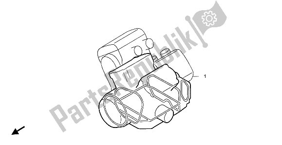 All parts for the Eop-2 Gasket Kit B of the Honda ST 1100A 1996