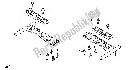 Tutte le parti per il Passo del Honda TRX 90X 2011