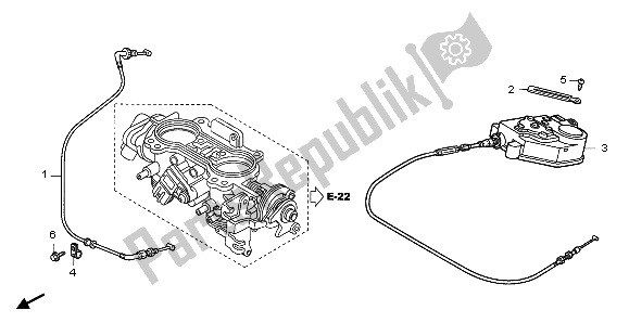 Toutes les pièces pour le Croisière Auto du Honda GL 1800 2007