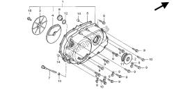 RIGHT CRANKCASE COVER