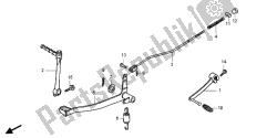 BRAKE PEDAL & KICK STARTER ARM