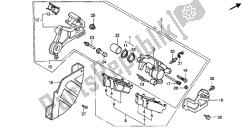 REAR BRAKE CALIPER