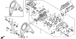 REAR BRAKE CALIPER