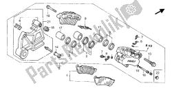 REAR BRAKE CALIPER