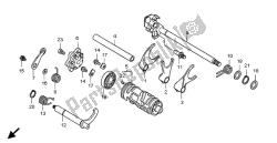 GEAR SHIFT DRUM & GEAR SHIFT FORK