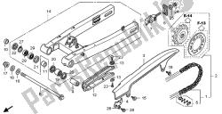 SWINGARM & CHAIN CASE