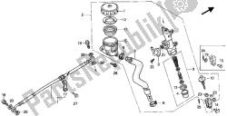 maître-cylindre de frein arrière