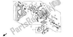 REAR BRAKE CALIPER