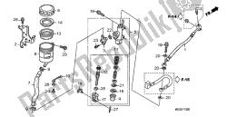 RR. BRAKE MASTER CYLINDER