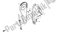 cadena de levas y tensor