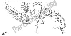 maître-cylindre de frein avant