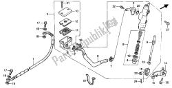 maître-cylindre de frein arrière