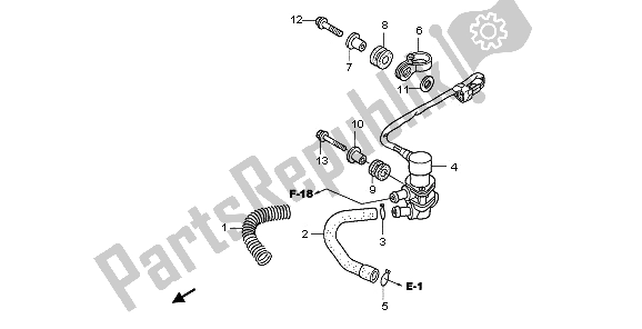 Todas las partes para Válvula De Solenoide de Honda PES 125 2009