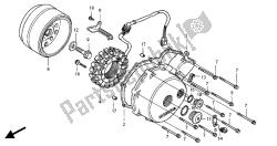 LEFT CRANKCASE COVER & GENERATOR