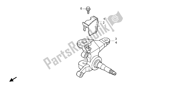 Todas las partes para Nudillo de Honda TRX 450 ER 2007