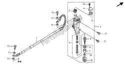 RR. BRAKE MASTER CYLINDER