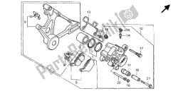 REAR BRAKE CALIPER