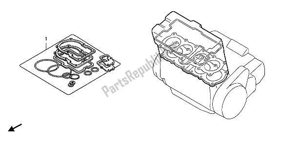 Todas las partes para Kit De Juntas Eop-1 A de Honda CBR 600F 1993