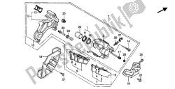 REAR BRAKE CALIPER