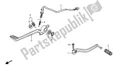 pedale del freno e cambio pedale