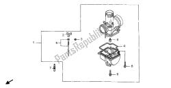 kit parti opzionali carburatore