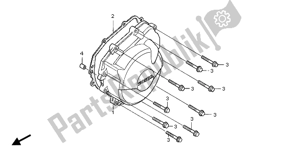 Alle onderdelen voor de Generator Deksel van de Honda CBR 600F 2005