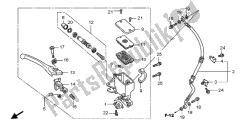 FR BRAKE MASTER CYLINDER