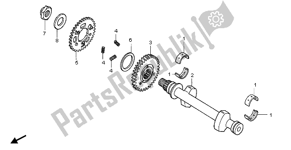 Wszystkie części do Stabilizator Honda CB 500 1995