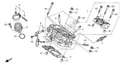 REAR CYLINDER HEAD