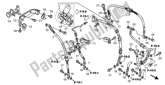 Toutes les pièces pour le Valve De Retard du Honda XL 1000 VA 2007