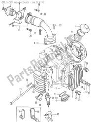 CYLINDER HEAD COVER - INLET PIPE