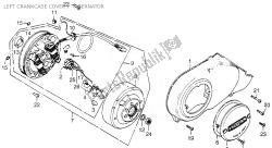 LEFT CRANKCASE COVER / ALTERNATOR