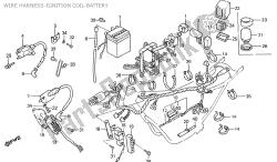 WIRE HARNESS-IGNITION COIL-BATTERY