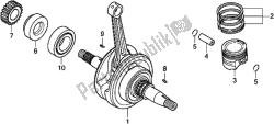 vilebrequin / piston