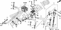 REAR BRAKE MASTER CYLINDER