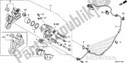 REAR BRAKE CALIPER